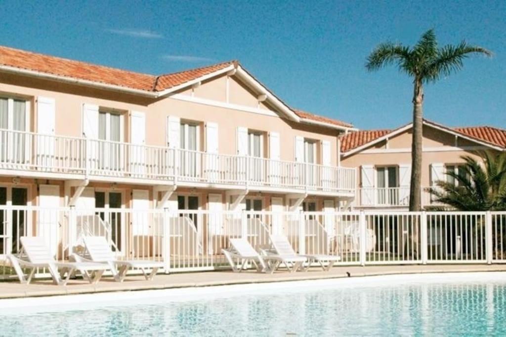 T3 En Duplex Avec Grande Piscine Leilighet Anglet Eksteriør bilde